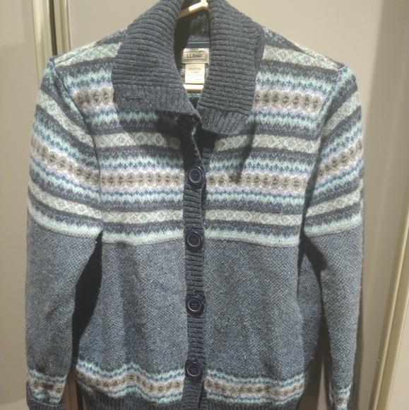VINTAGE L.L. Bean wool sweater - Picture 5 of 8